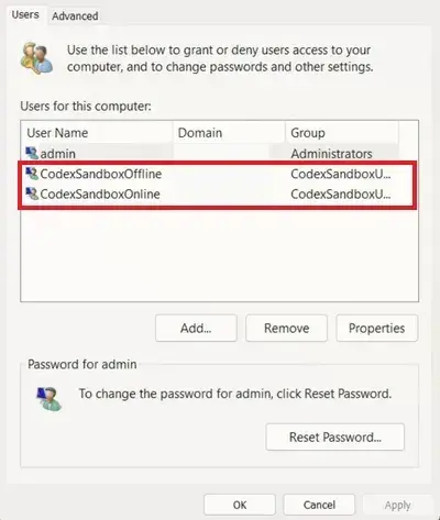 Windows 11 出现 CodexSandboxUser 账户?别慌,这是 OpenAI Codex 的安全机制