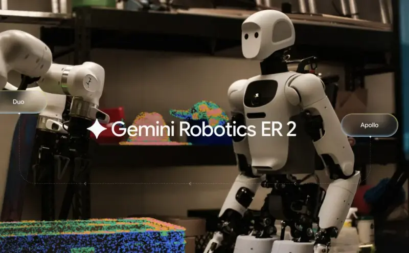 Google 发布 Gemini Robotics ER 2：支持多机器人协作，边动边想不卡顿