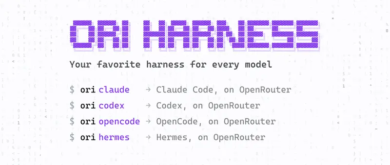 OpenRouter 推出 Ori CLI,自动配置 Claude Code 等开发工具环境变量