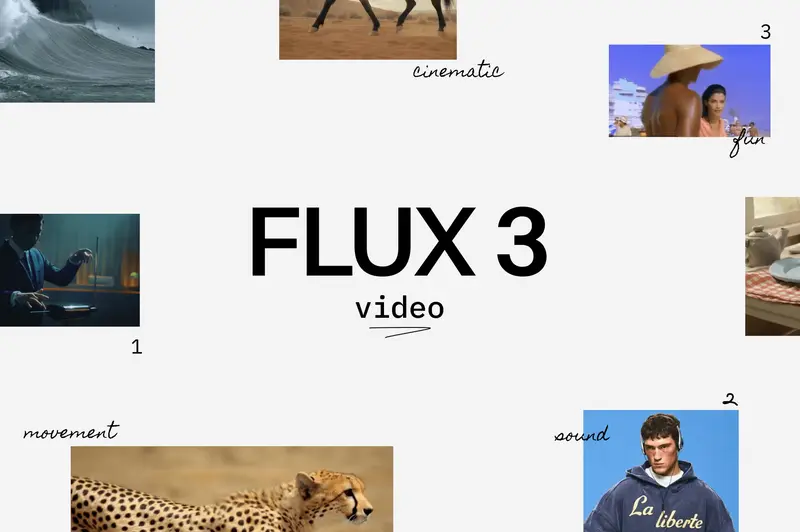 Black Forest Labs 正式发布 FLUX 3 Video：原生音频与20秒1080p视频生成