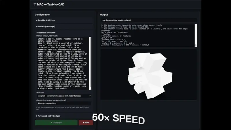 Multi-Agent CAD(MAC)