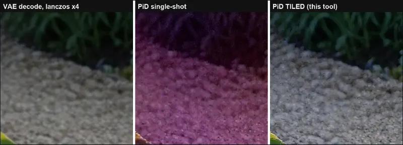 ComfyUI-Latent-Tiled-PiD:潜空间原生分块解码,实现33MP+无接缝PiD输出