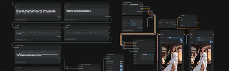 Cable Management for ComfyUI：为节点连线提供有序管理方案
