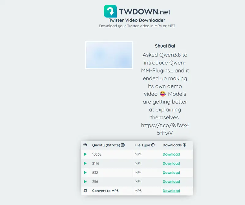 TWDown