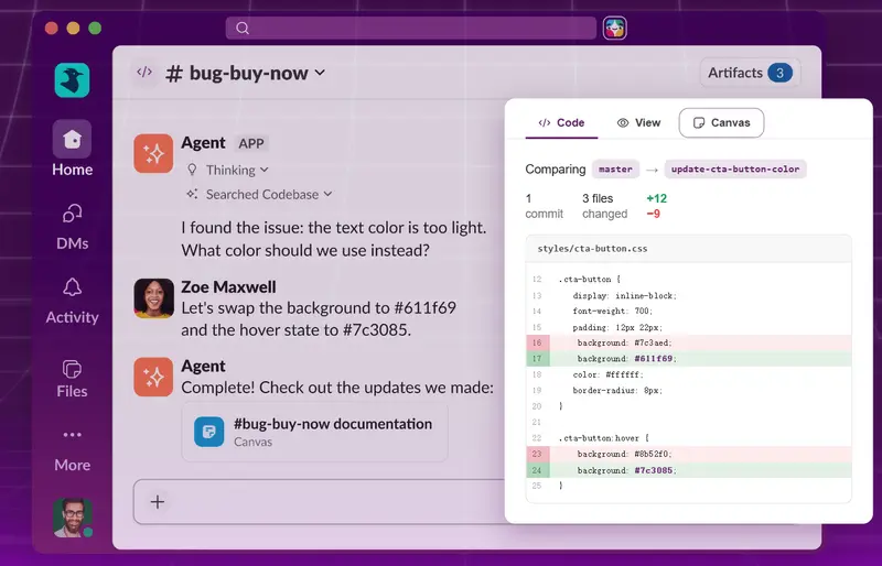 Slack Code