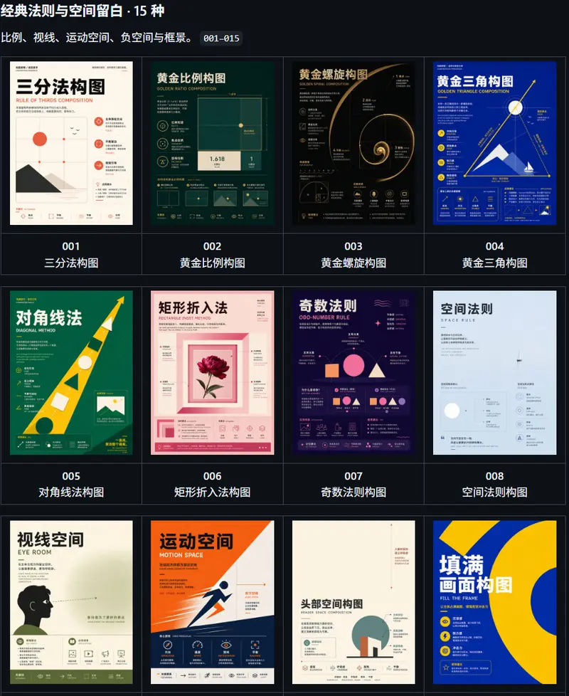 350 种排版 · 分类图鉴