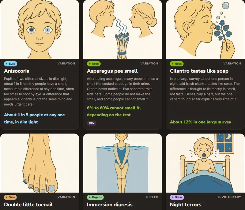 Bodily Oddities