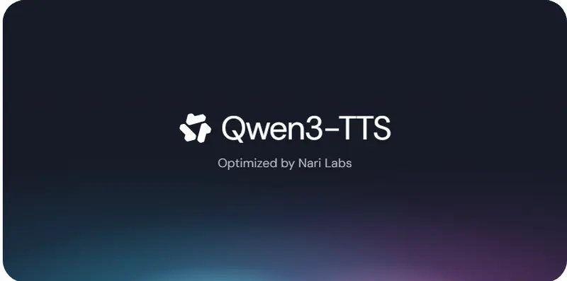 Nari Labs推出Nari Qwen3-TTS：基于 Qwen3-TTS 1.7B 定制的高性能 TTS 推理服务