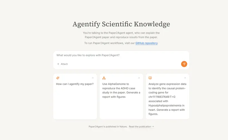 Paper2Agent
