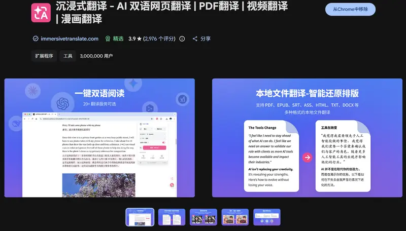 沉浸式翻译
