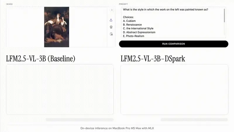 Liquid AI 发布 LFM2.5-VL-3B-DSpark:VLM 投机解码草稿模型,Apple Silicon 解码加速达 3.13 倍