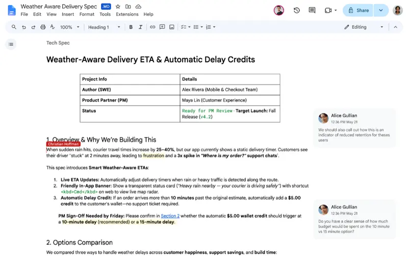 Google Workspace 更新:Docs 原生支持 Markdown,Drive 可直接预览渲染效果