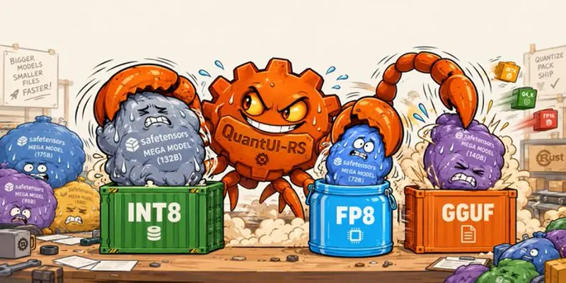 QuantUI-rs：纯Rust静态二进制模型量化工具，无Python无Torch，同时支持ComfyUI与GGUF转换