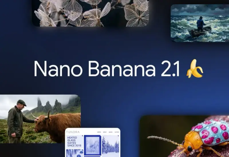 谷歌发布 Nano Banana 2.1：蒙版局部编辑升级，多图主体一致性大幅增强