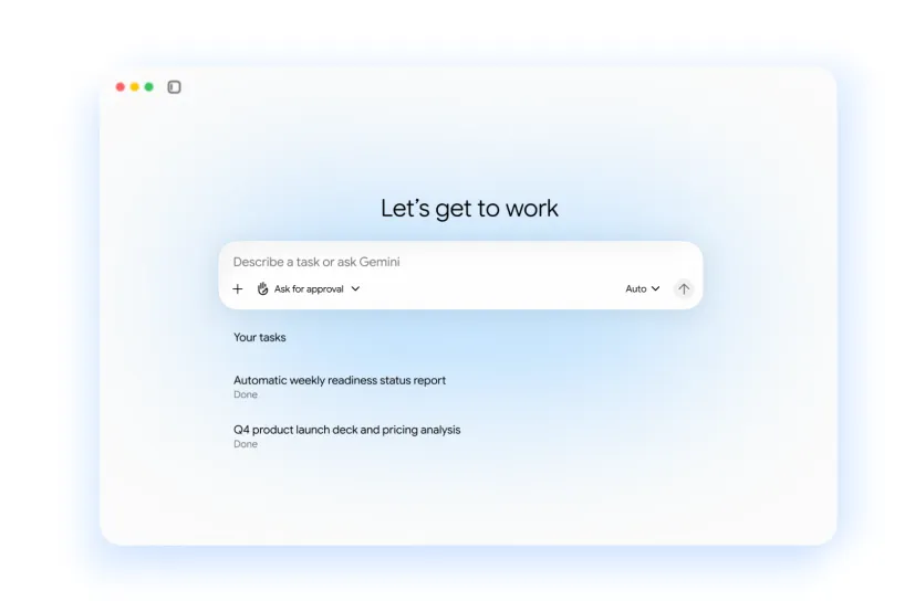 谷歌推出企业一站式Gemini智能体：跨Workspace与第三方应用，可化身带独立邮箱的同事智能体