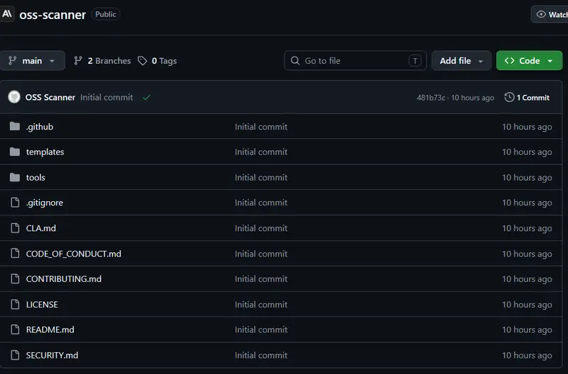OSS Scanner