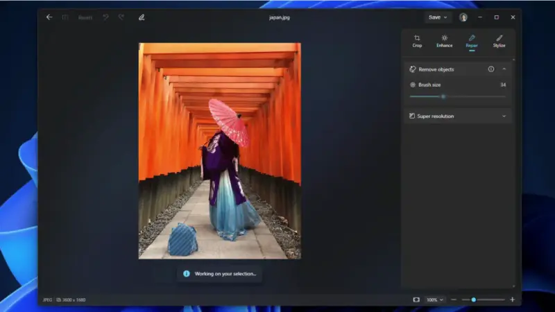 微软推出全新Windows11照片应用预览版:界面全面重构,新增多项AI图片工具,操作最高提速30%
